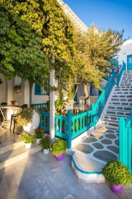 Pension Marias Sea View Mykonos Town Ngoại thất bức ảnh