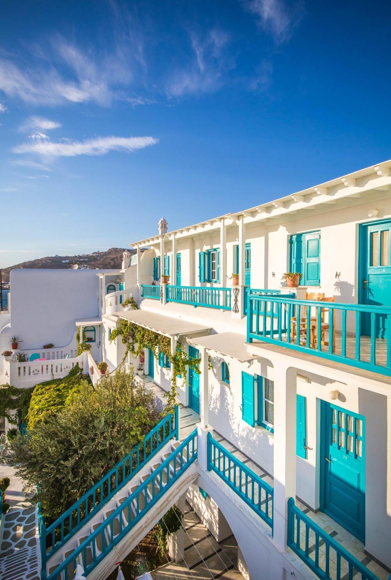 Pension Marias Sea View Mykonos Town Ngoại thất bức ảnh