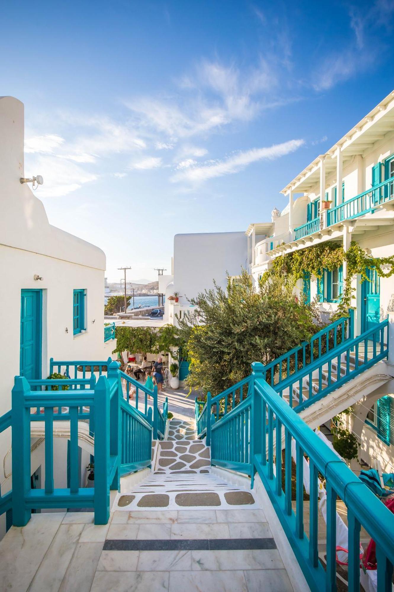 Pension Marias Sea View Mykonos Town Ngoại thất bức ảnh